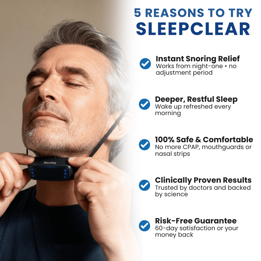SleepClear® | Smart EMS Sleep Device
