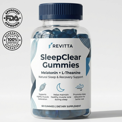 SleepClear Gummies | Deep Sleep & Muscle Recovery
