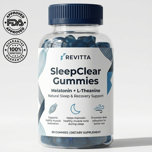 SleepClear Gummies | Deep Sleep & Muscle Recovery