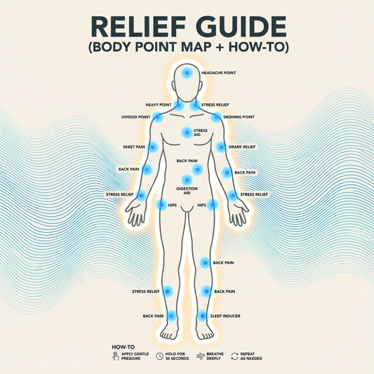 Relief Guide (Body Point Map + How to)